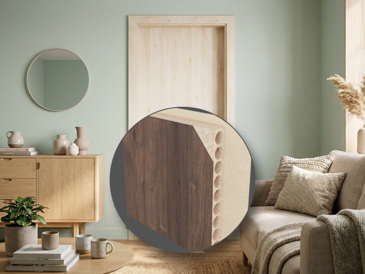 Elérhető a furatolt forgácslapbetét a Herdoor CS termékcsaládunkban!